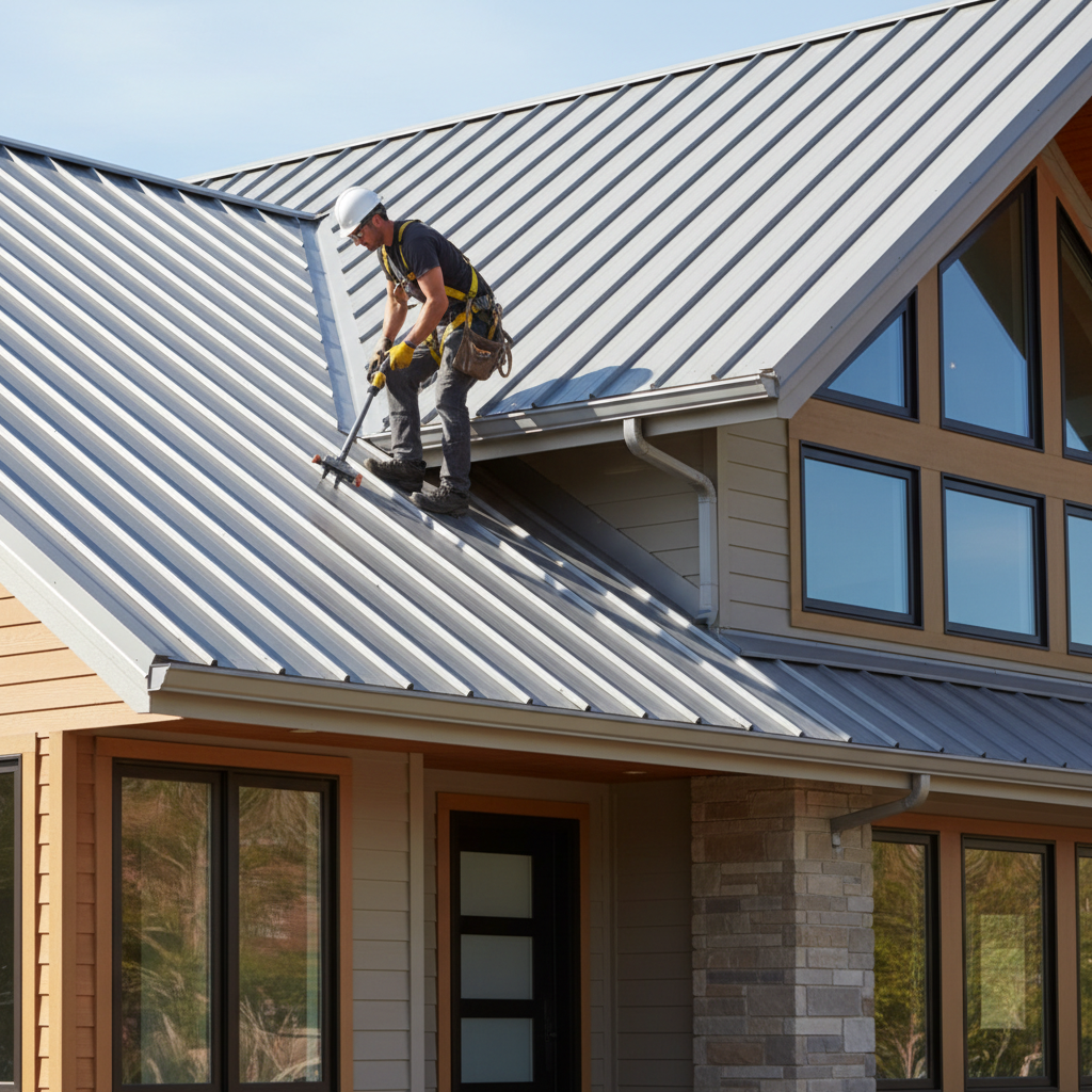 metal roofing panels installation ideal for extreme heat climates