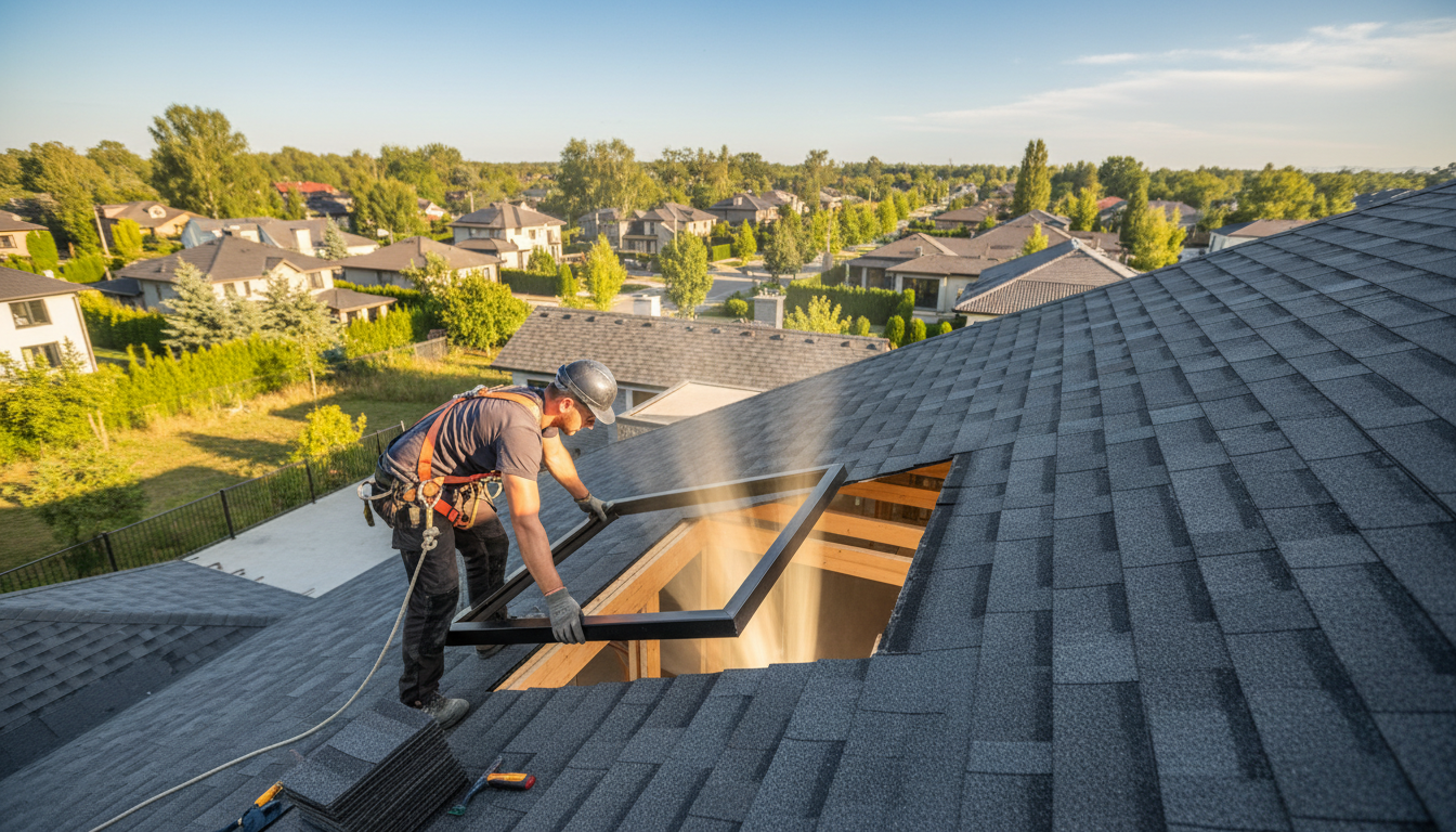 skylight installation