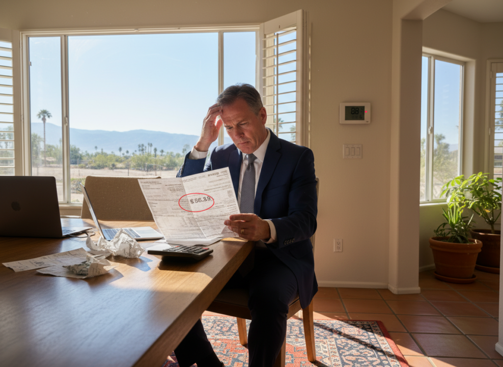 high energy bills caused by inefficient roof in Hemet California