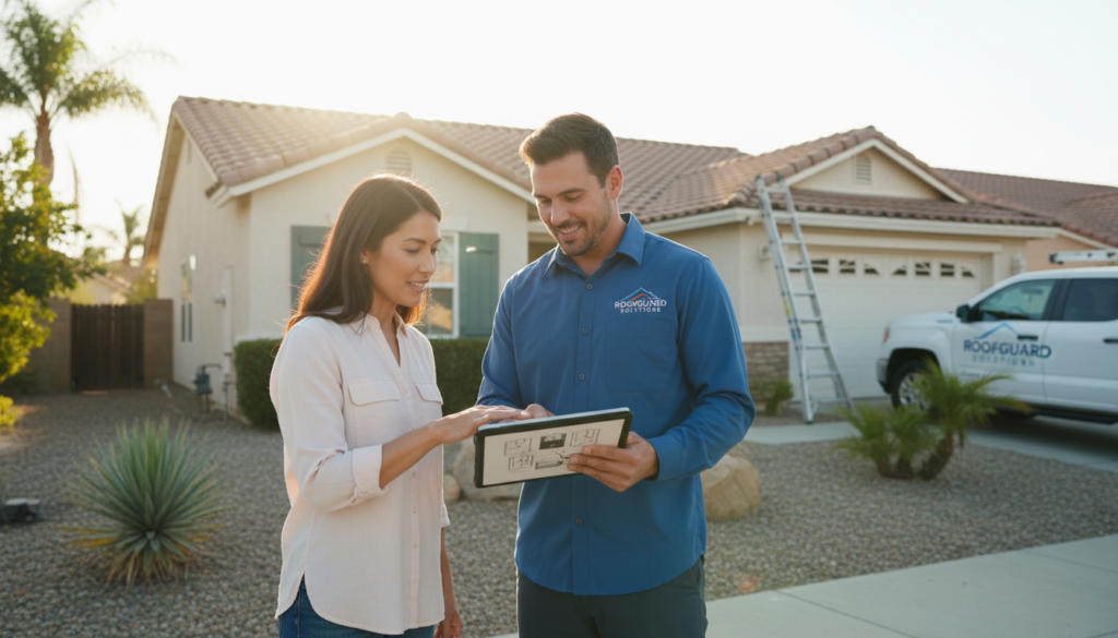 professional roofing contractor consultation for ventilation system assessment