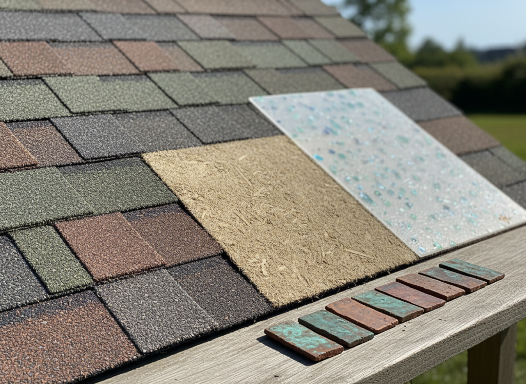 Eco-friendly sustainable roofing materials and green building practices